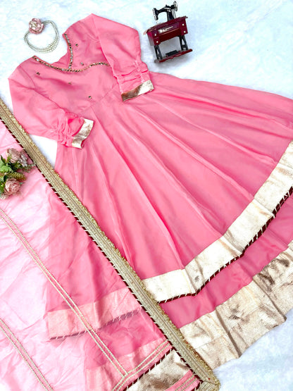 Anarkali 3 Piece Gown Set