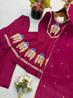 Anarkali Three Piece Set