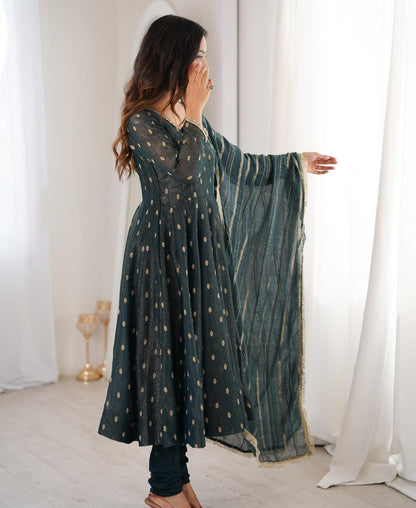 Anarkali Three Piece Set