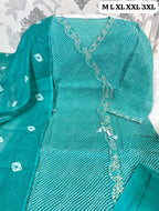 Beautiful Traditional Lehriya Mix Bandhani
