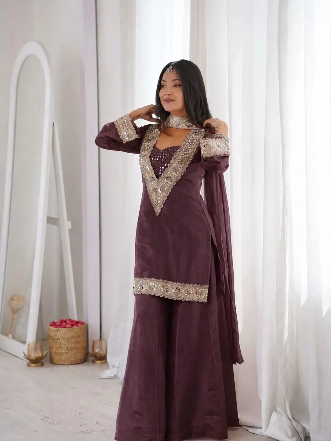 Chinon 4 Piece Sharara Set