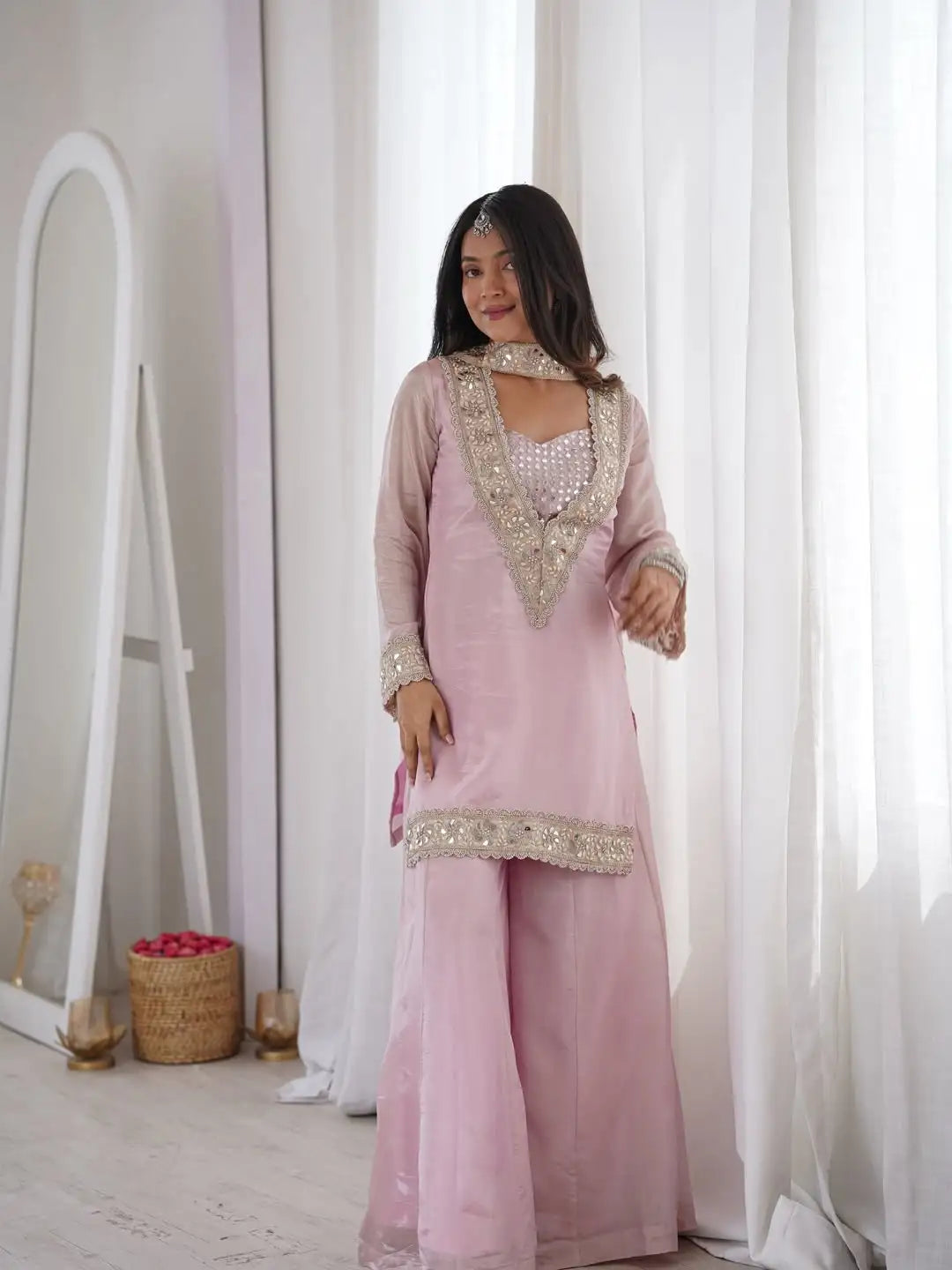 Chinon 4 Piece Sharara Set