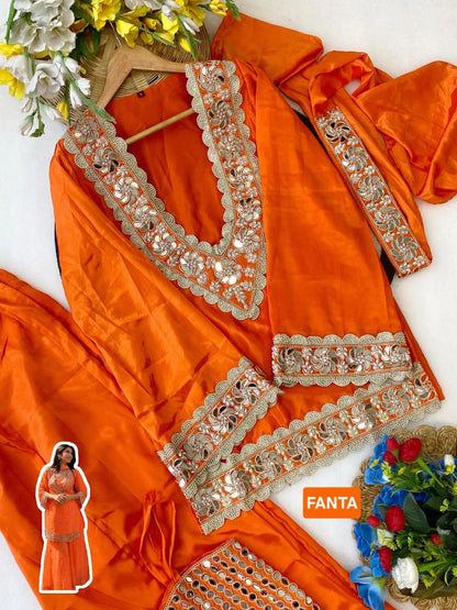 Chinon 4 Piece Sharara Set