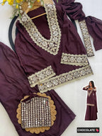 Chinon 4 Piece Sharara Set