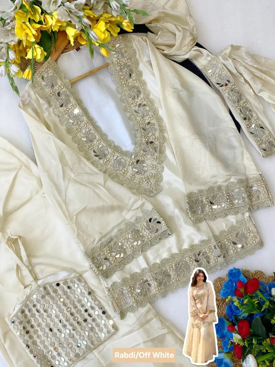 Chinon 4 Piece Sharara Set