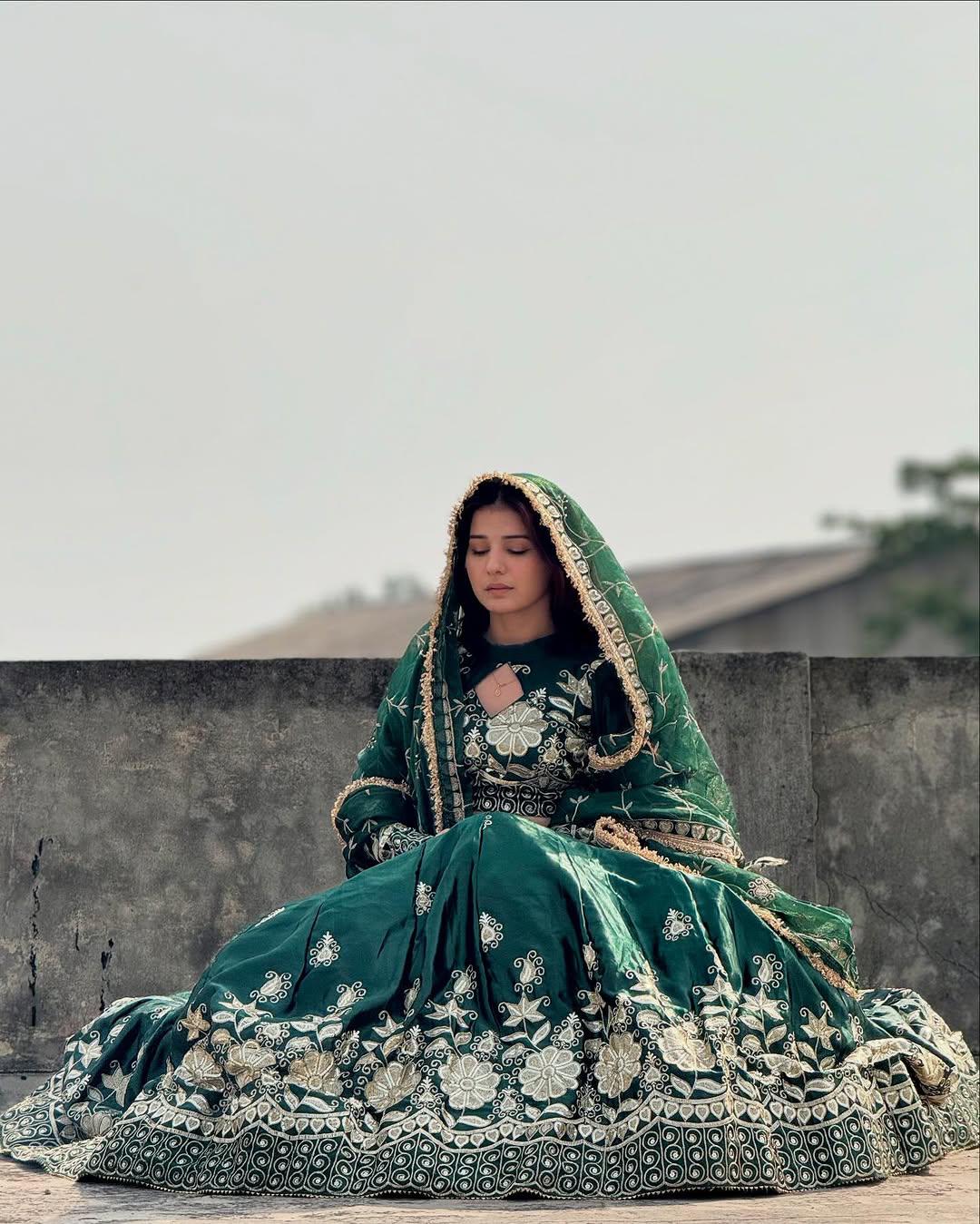 Chinon Silk Embroidered Lehenga Choli for All Occasions
