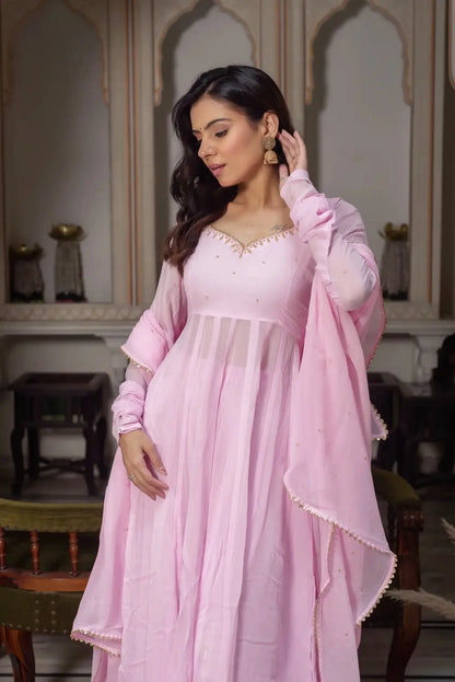 Designer Anarkali Set for Weddings