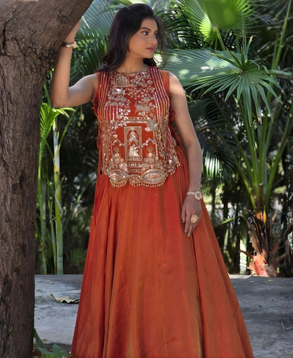 Designer Embroidered Coord Set