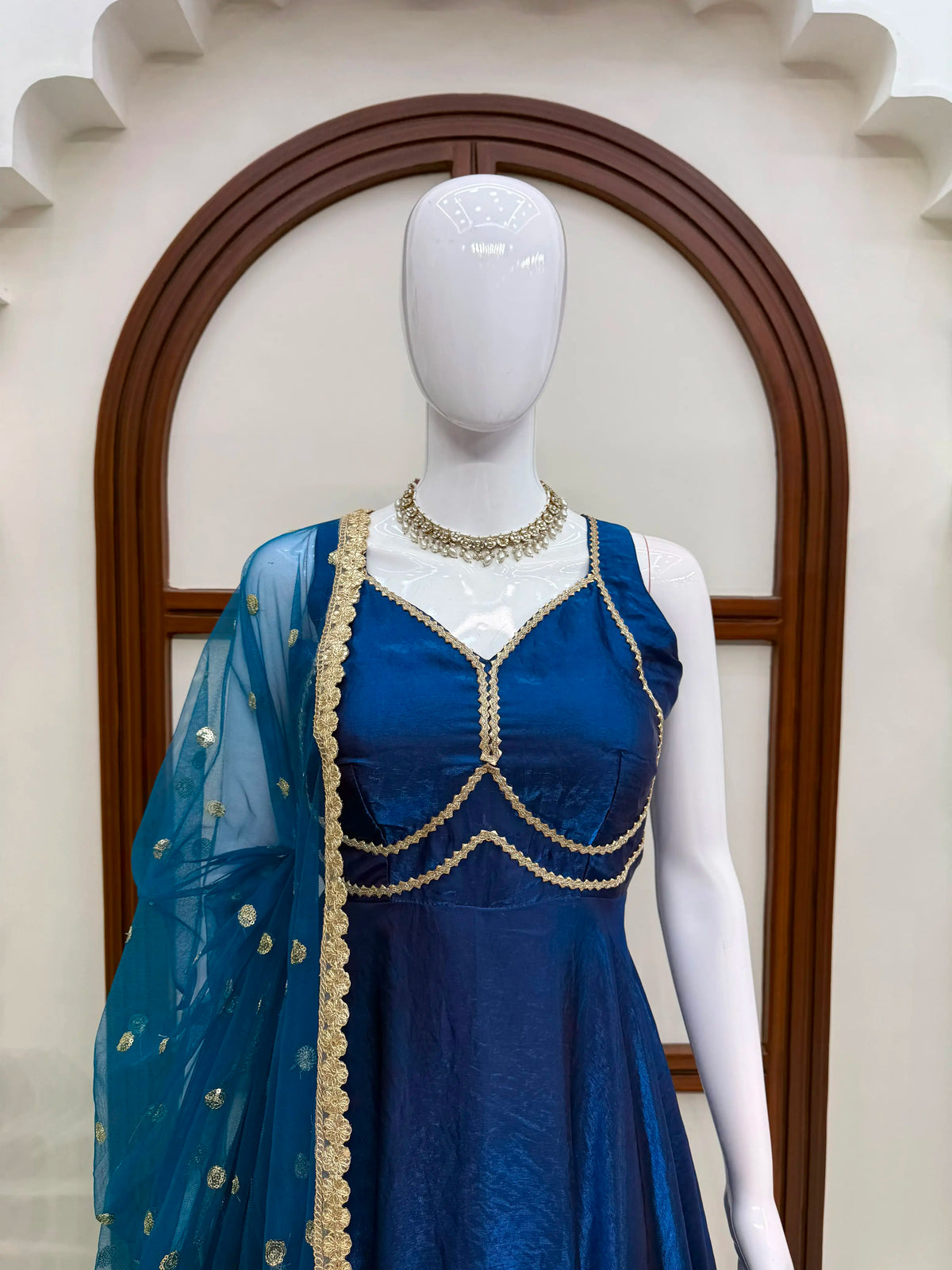 Designer Gown with Pent Set