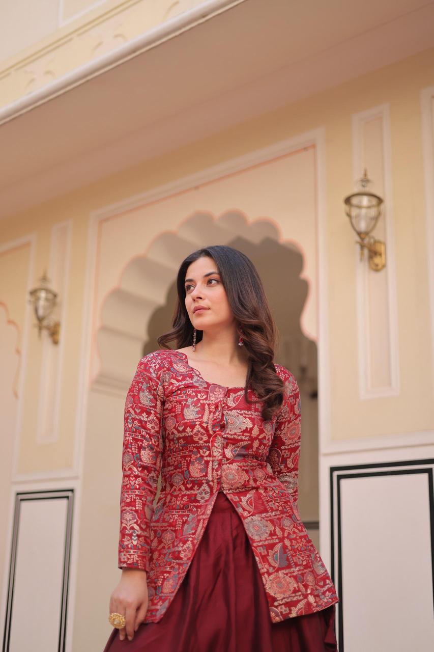 Designer Lehenga Co-Ord Set