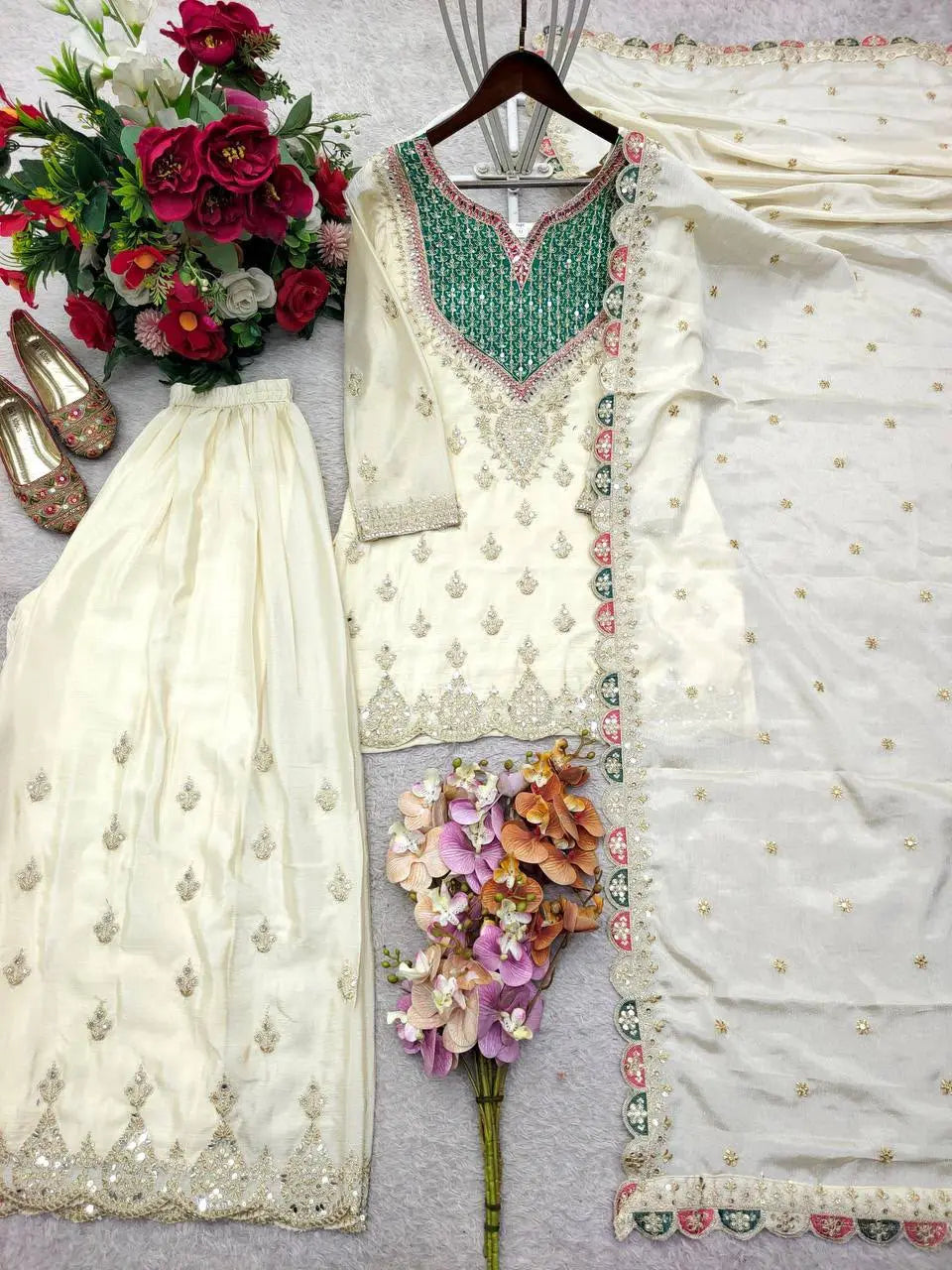 Designer Party Sharara Set