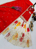 Designer Party Wear Sharara Suit
