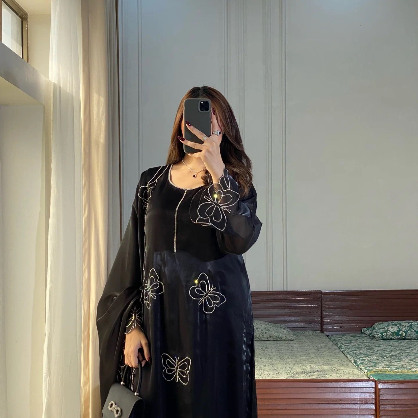 Designer Partywear Top Pant Set with Embroidered Dupatta