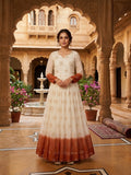 Designer Printed Anarkali Gown