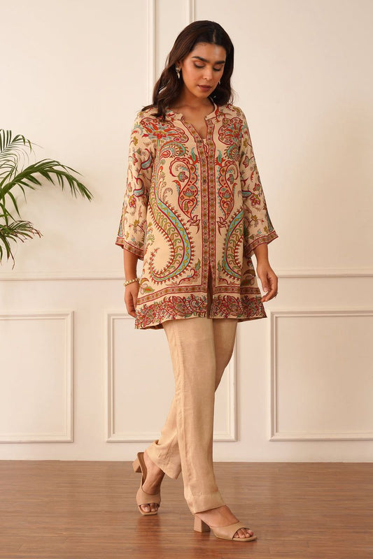 Designer Printed Kurta Set with Elegant Ethnic Style

