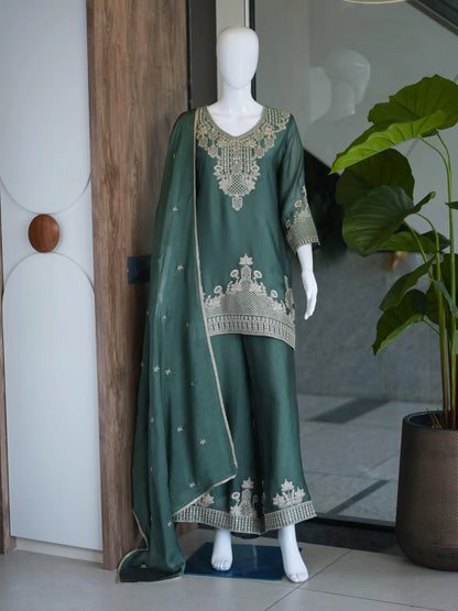Designer Rangoli Crush Salwar Suit