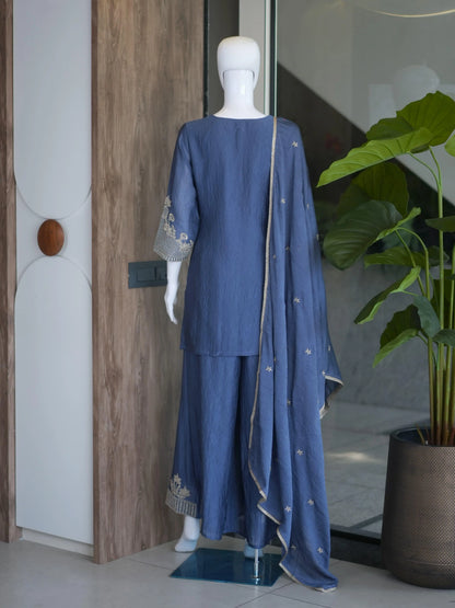 Designer Rangoli Crush Salwar Suit