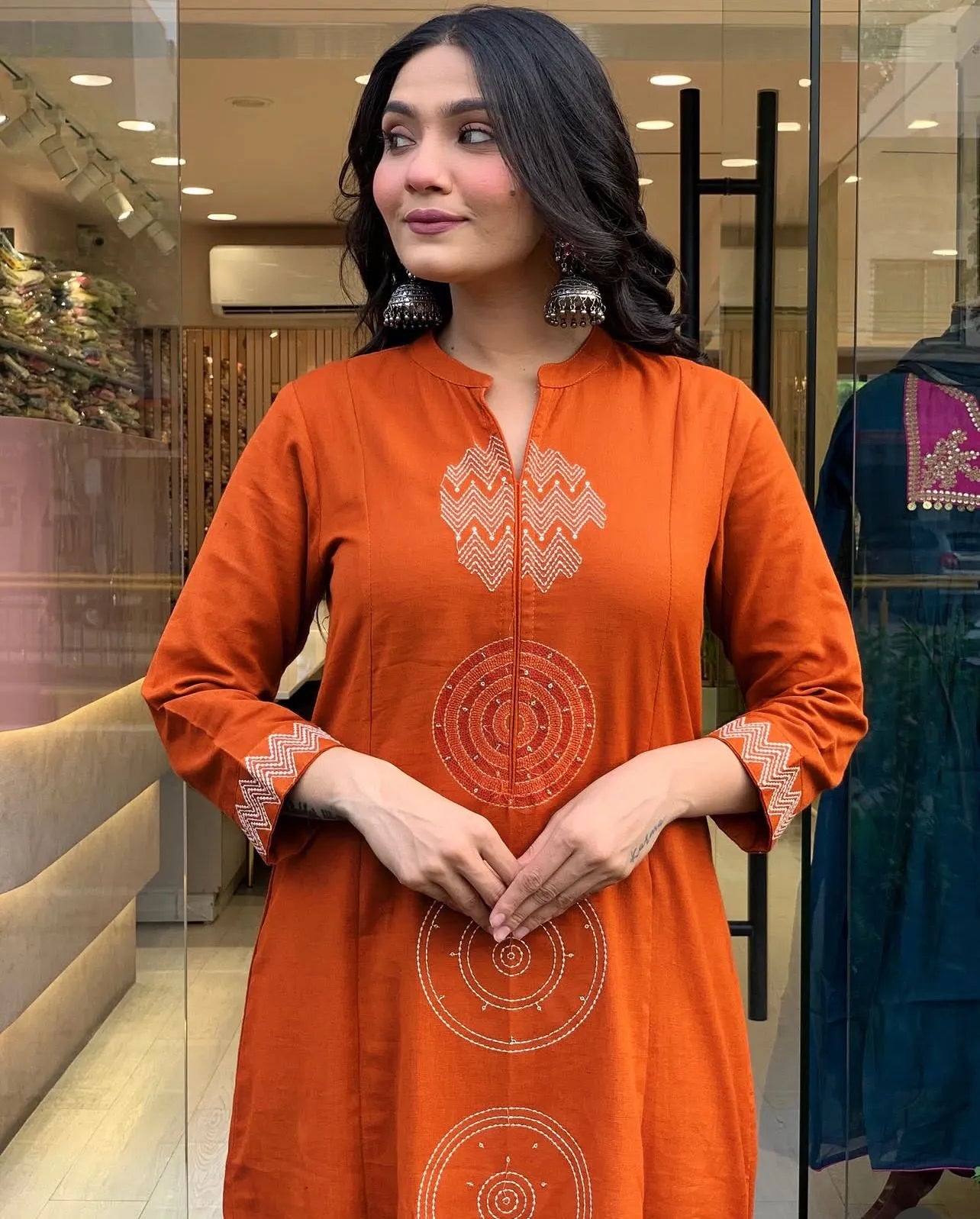 Designer Rayon Kurta Pant with Dupatta