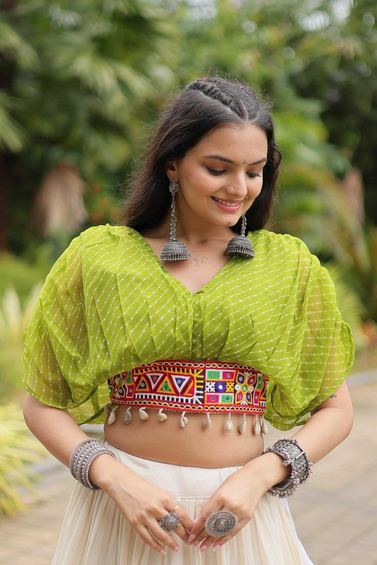 Designer Readymade Cotton Lehenga Choli Set for Women