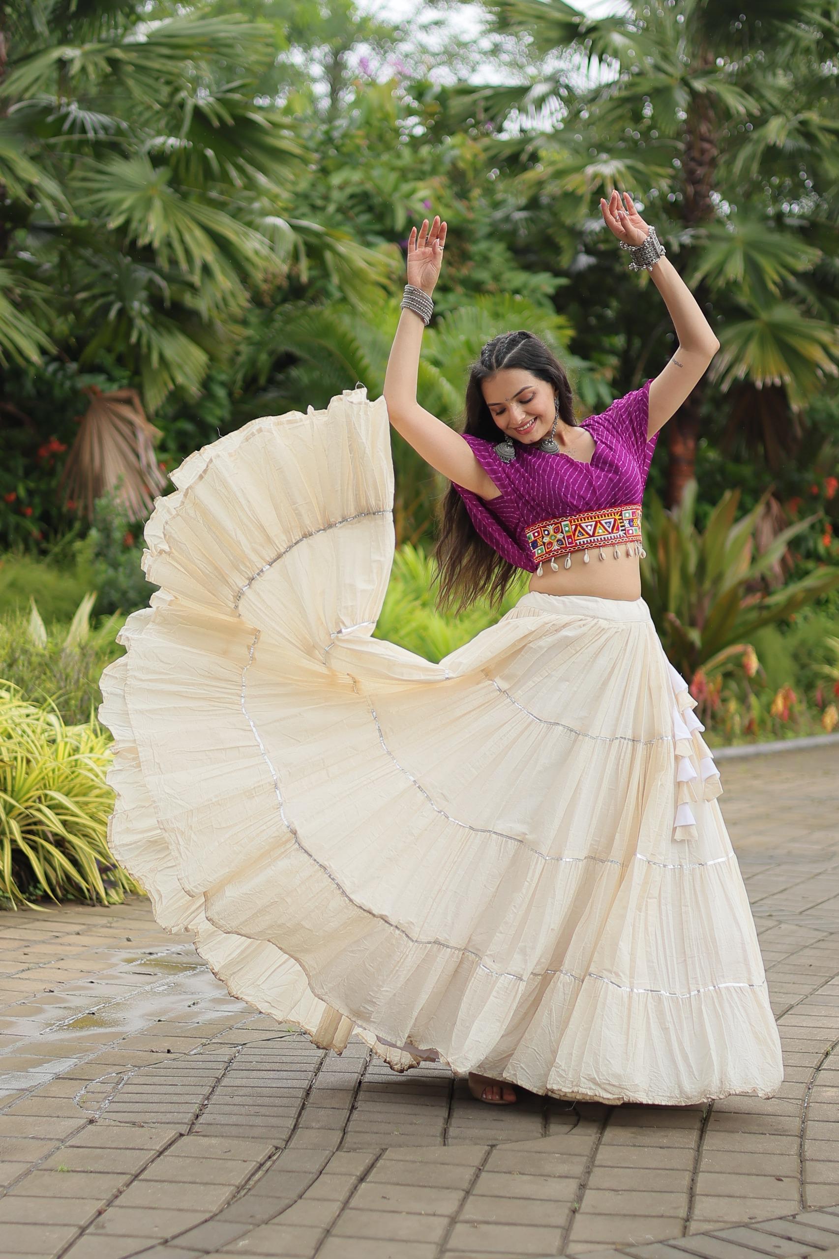 Designer Readymade Cotton Lehenga Choli Set for Women