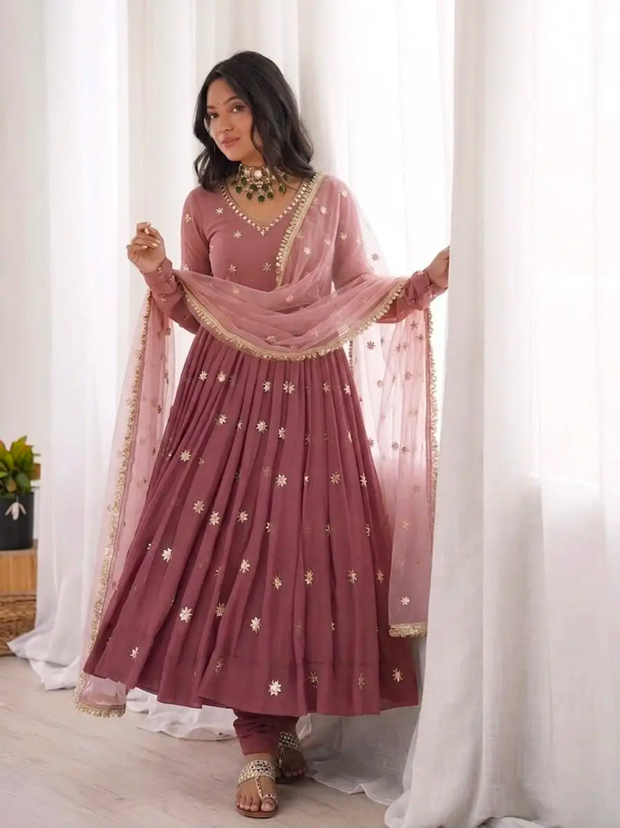 Designer Ready to Wear Gown Set