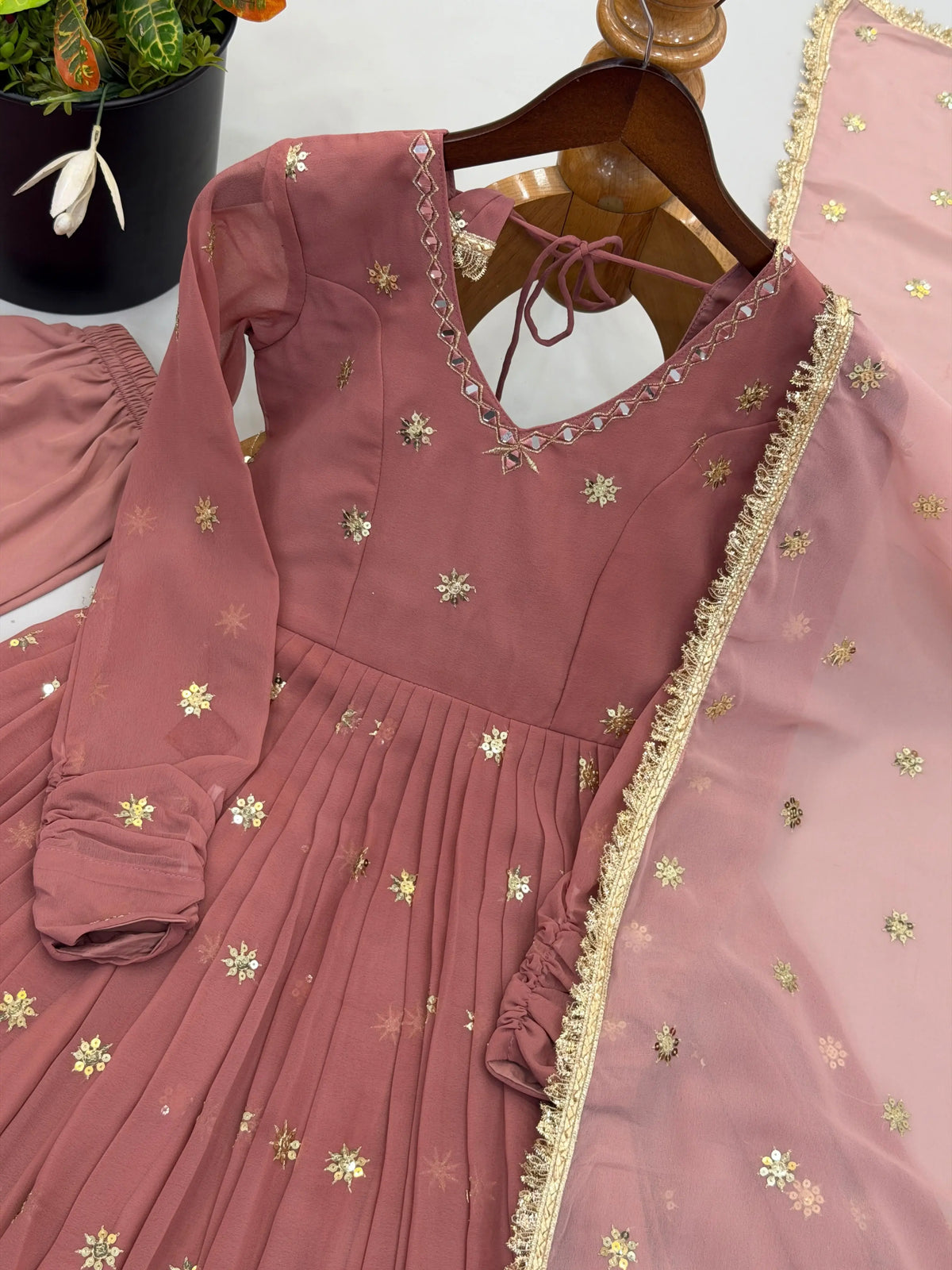 Designer Ready to Wear Gown Set