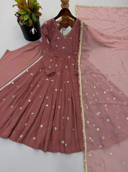 Designer Ready to Wear Gown Set