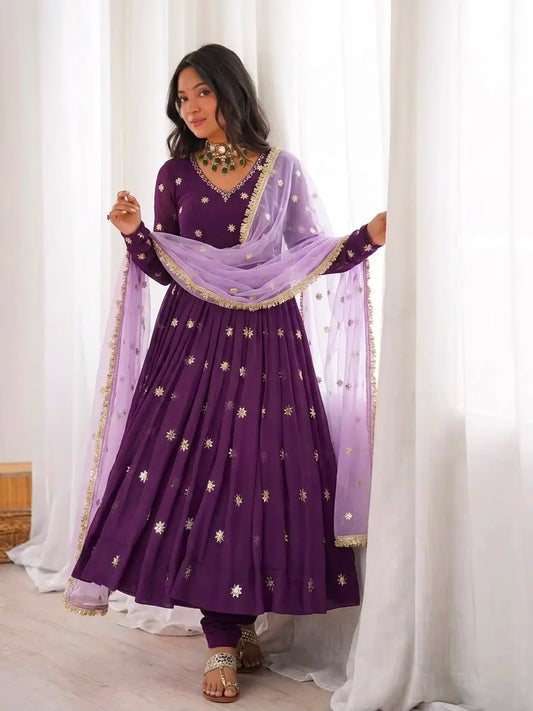 Designer Ready to Wear Gown Set