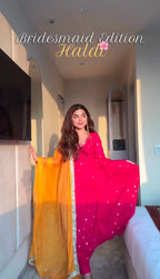 Designer Ready to Wear Gown Set