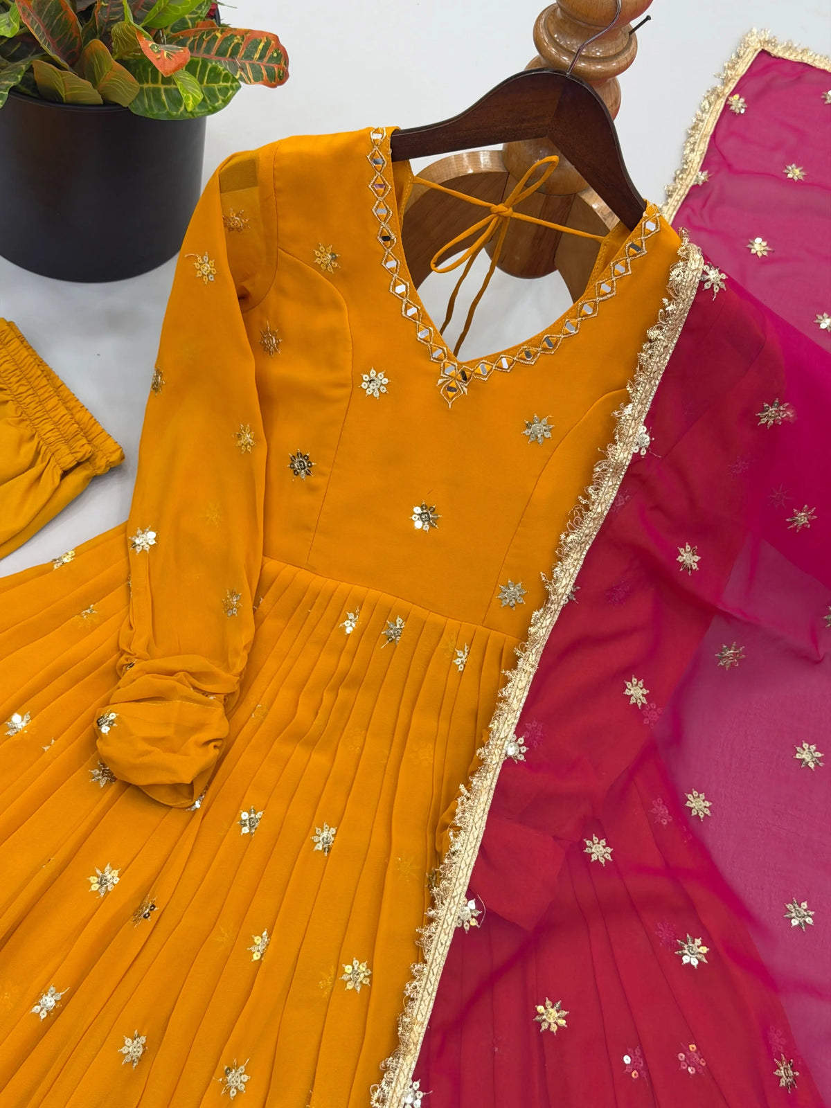 Designer Ready to Wear Gown Set