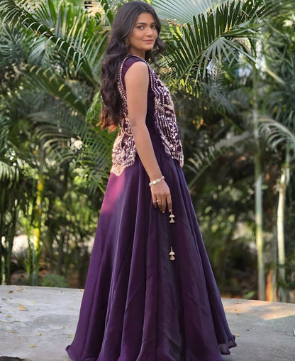 Designer Embroidered Coord Set