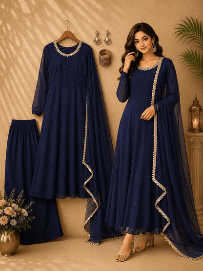 Designer Gown Set | Elegant Ethnic Wear