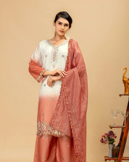 Dual Shade 3-Piece Suit