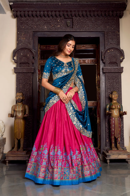 Elegant Embroidered Designer Lehenga Set for Occasions