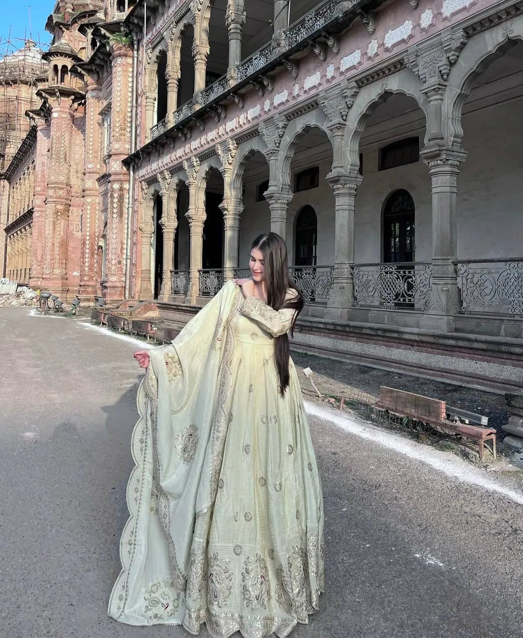 Embroidered Designer Anarkali Gown