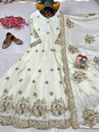 Embroidered Designer Anarkali Gown