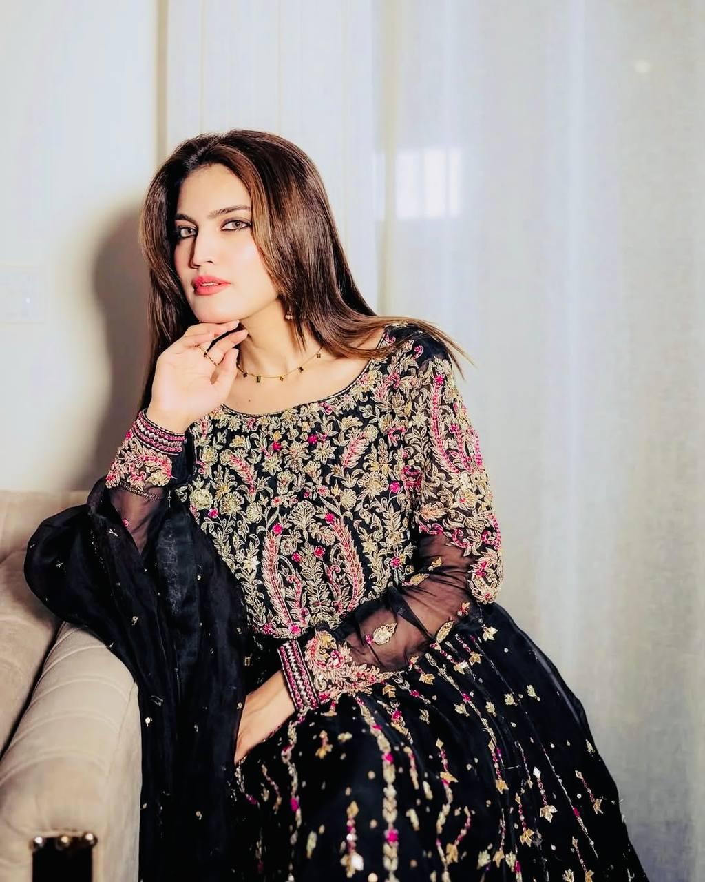 Embroidered Georgette Party Set for Wedding & Festive Wear
