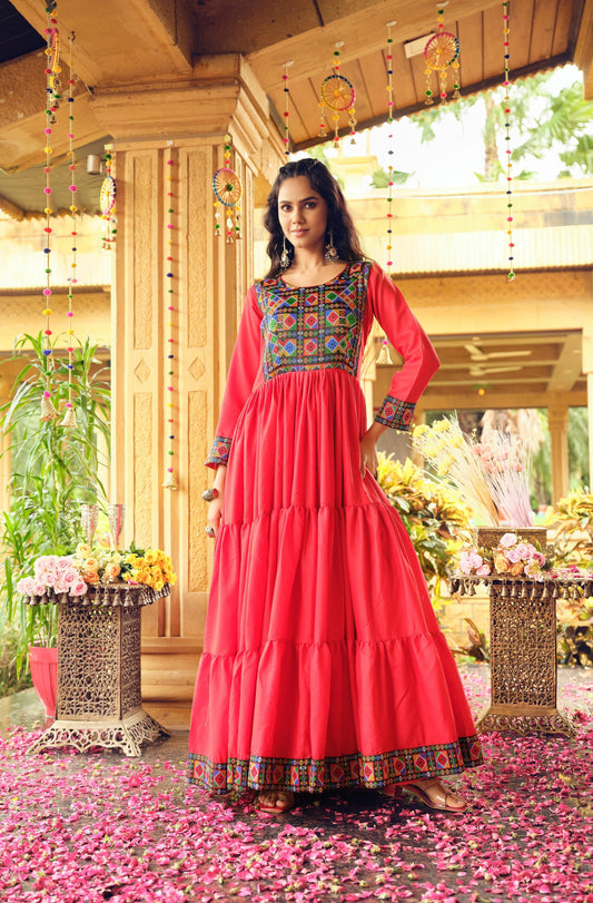 Embroidered Maxi Dress for Women  Perfect Festival Gift