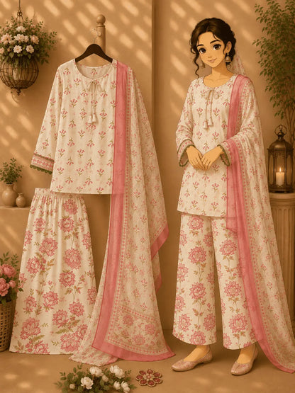 Everyday Floral Ethnic Set