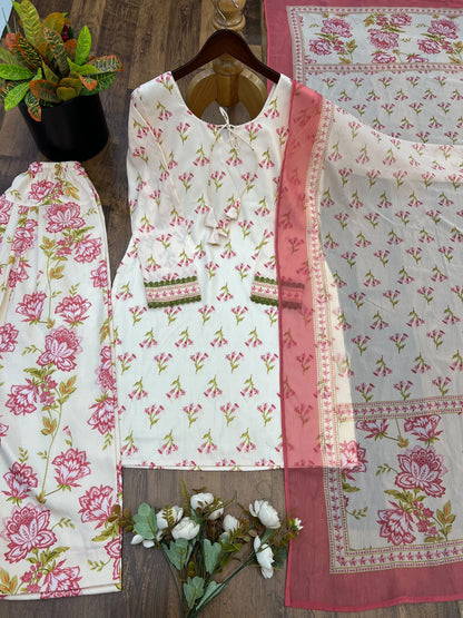 Everyday Floral Ethnic Set