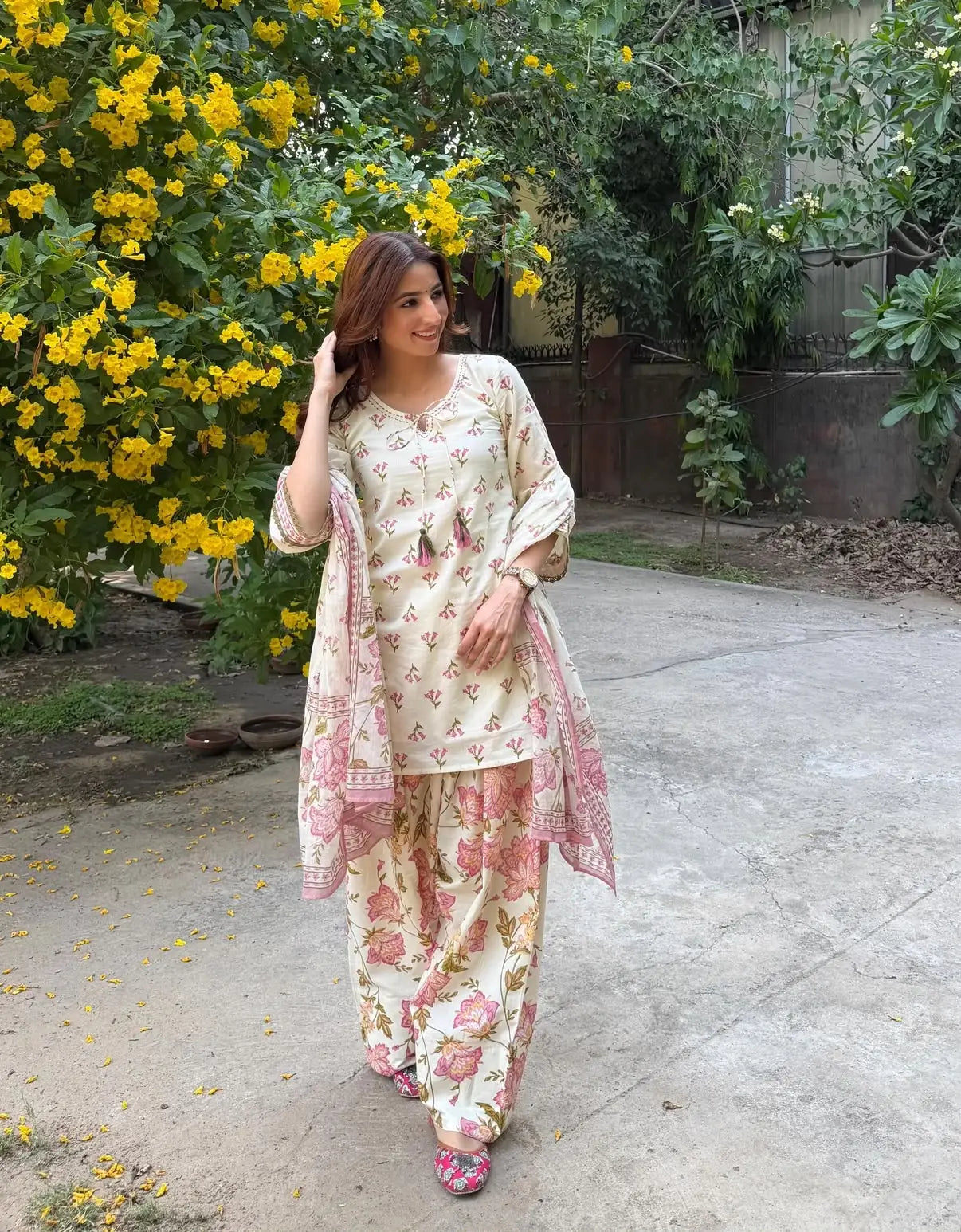Everyday Floral Ethnic Set