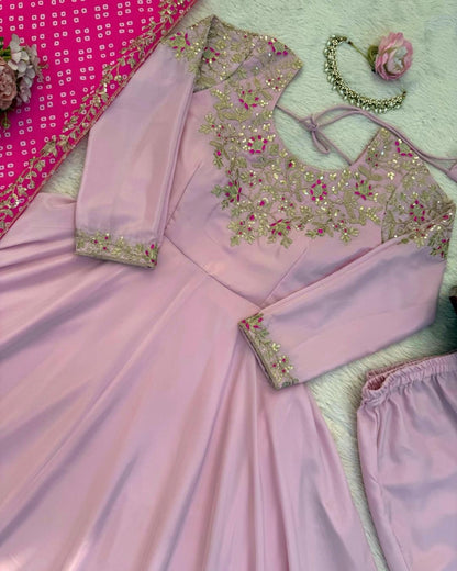 Exclusive 3-Piece Gown Set