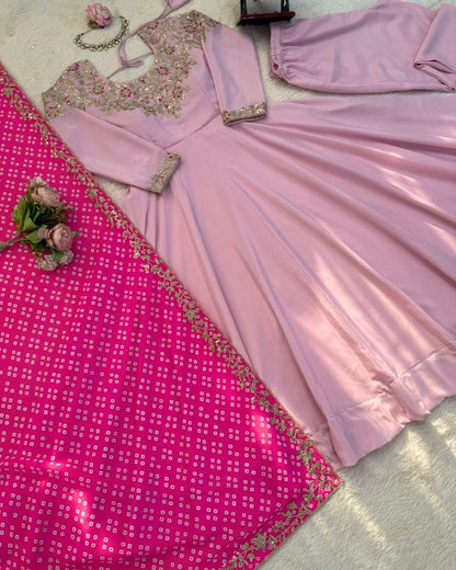 Exclusive 3-Piece Gown Set