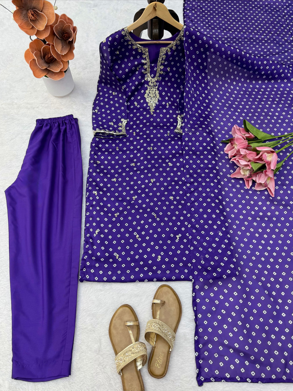 Exclusive Three Piece Set for Diwali