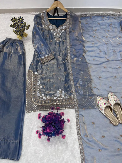 Farshi Top Plazzo Set