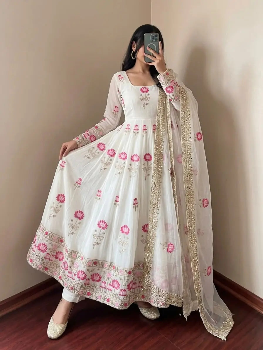 Festive Anarkali Gown for Festivals