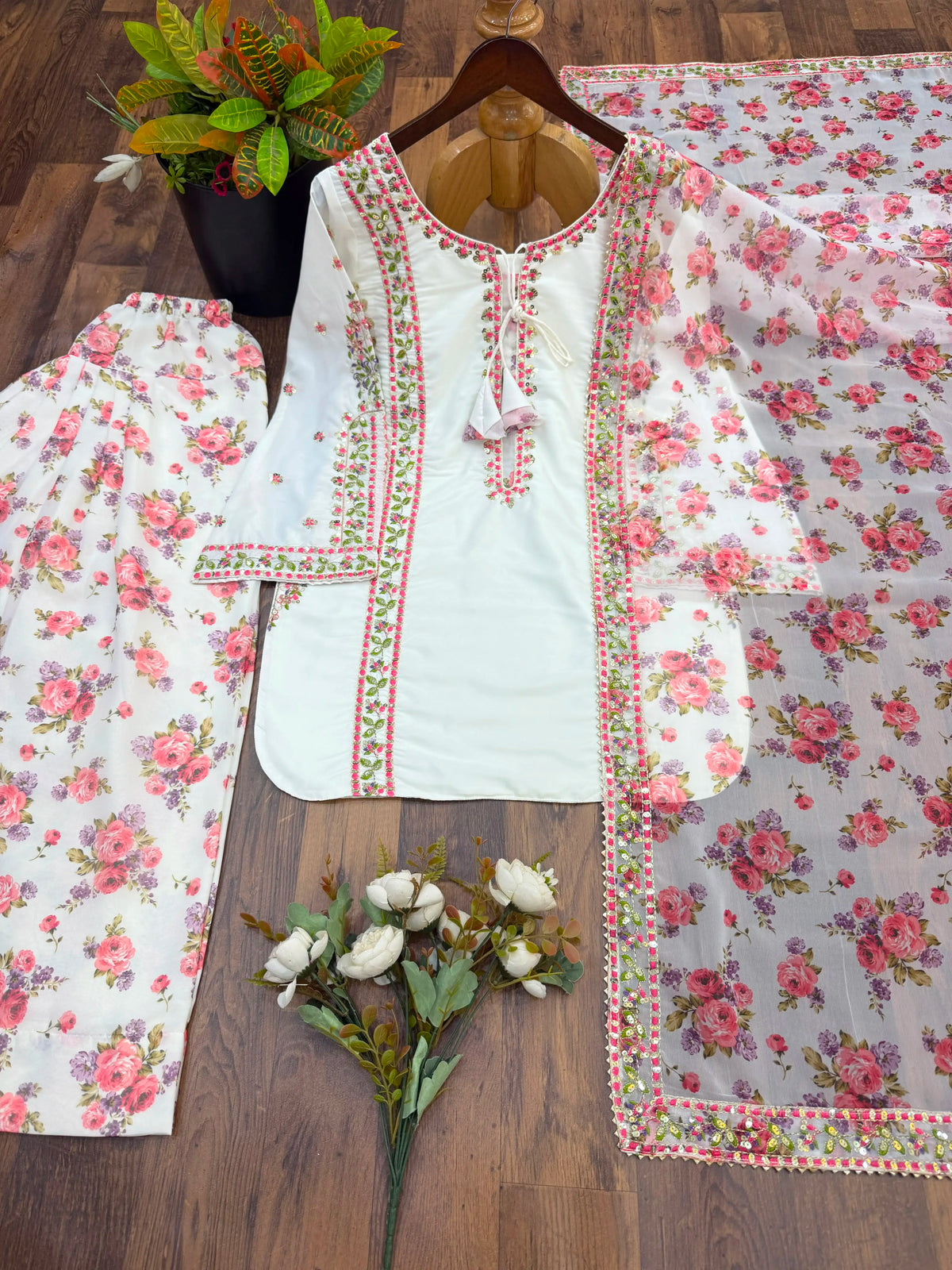 Floral Ready to Wear Suit