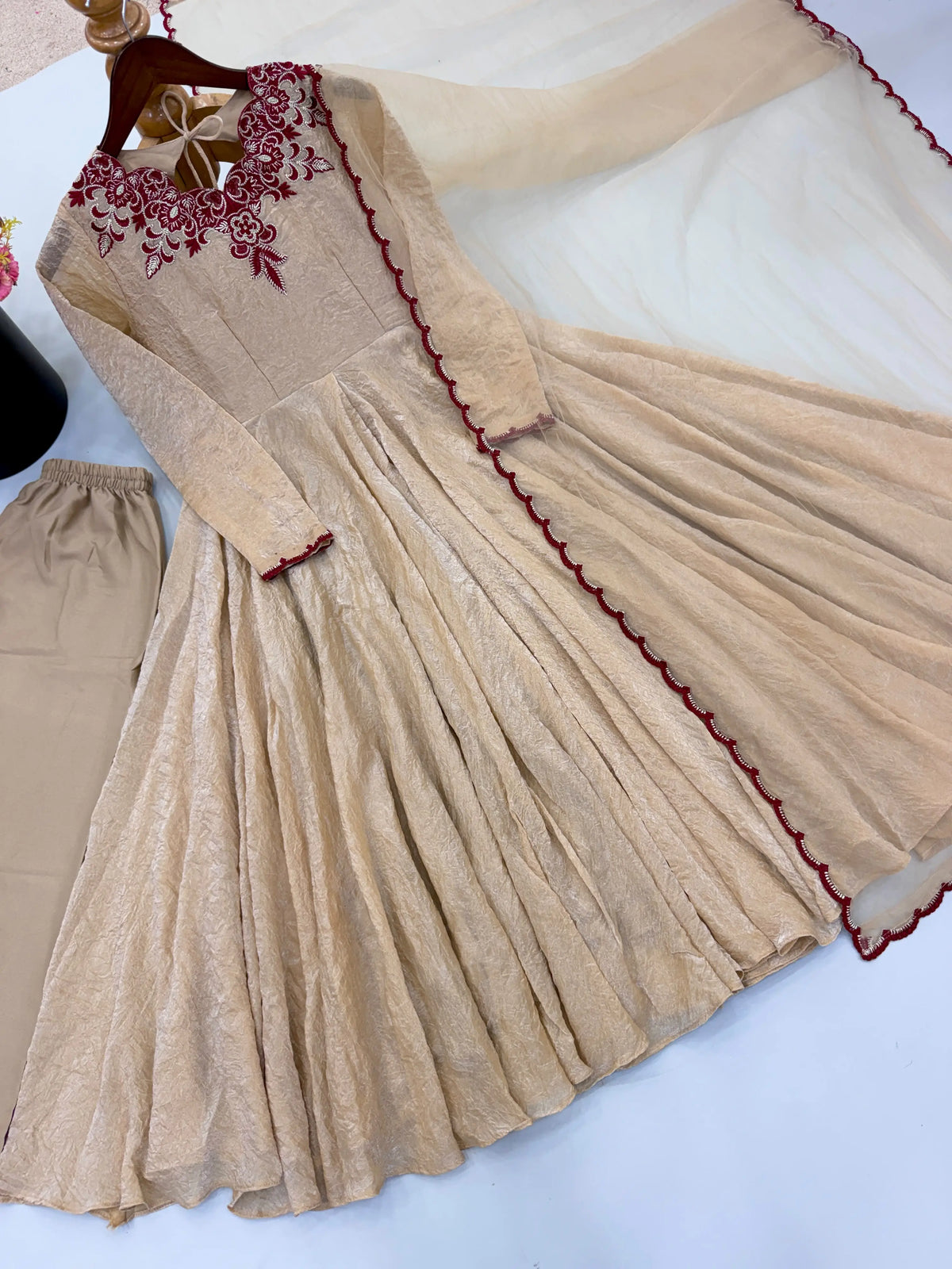 Fully Flair Gown Set for Weddings