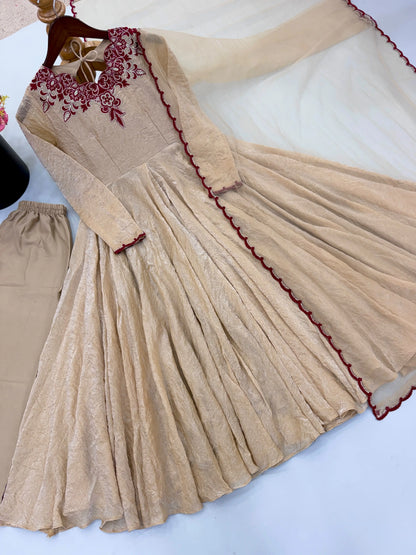 Fully Flair Gown Set for Weddings