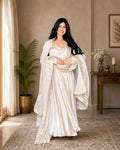 Fully Flair Gown with Dupatta